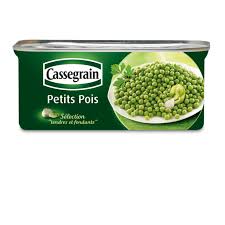 Cassegrain Petit Pois Etuve 200g